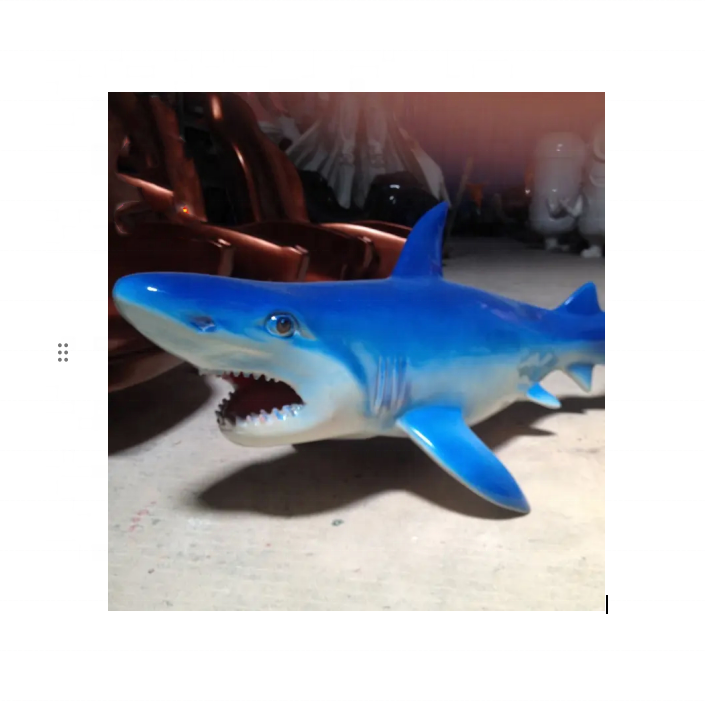 Marine Life Aquariums - Kreatives Design Fabrikgefertigte Hai-Statue Meeresleben-Skulptur für