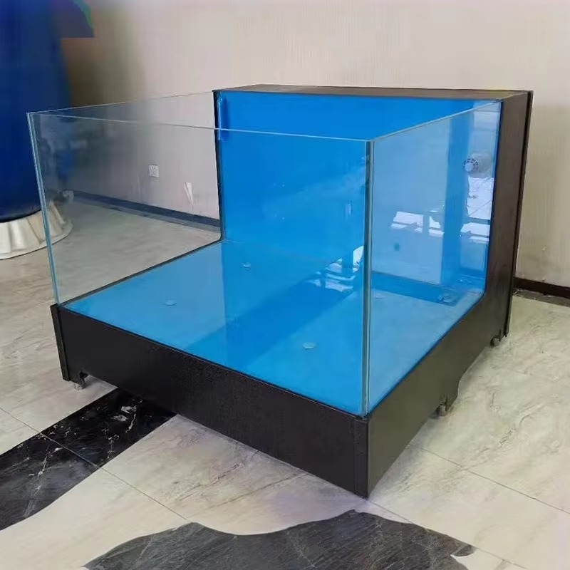Marine Aquarium With Sump - Quadratisches Glas-Süßwasser-Aquarium 100L-500L Umweltfreundlich Energiesparend Ultra-Leise