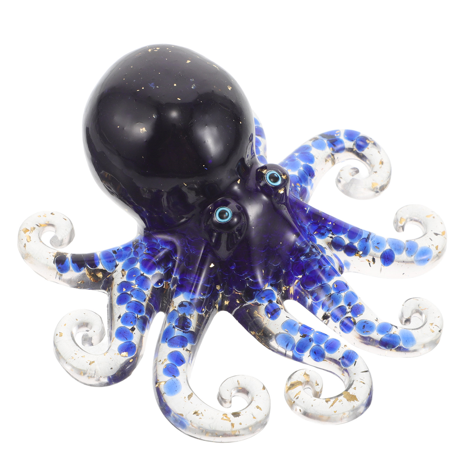 Marine Aquarium Epoxy - Kristall-Oktopus Tischdekoration Marine Kristall-Epoxidharz Oktopus-Ornament Ozean-Tischdekoration