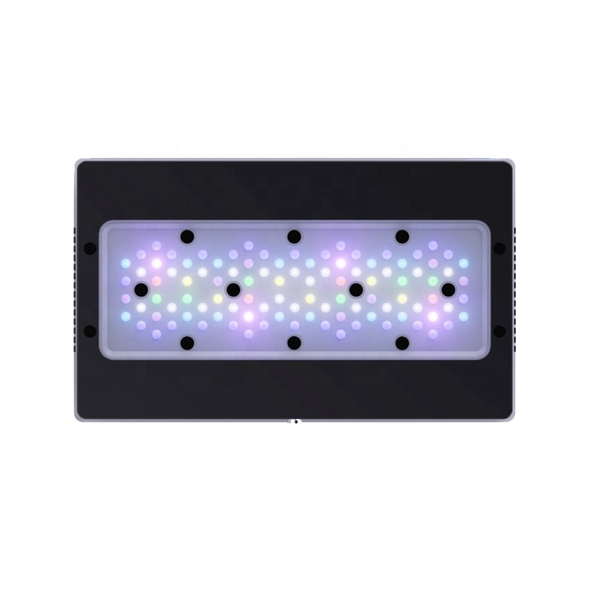 Marine Aquarium Used - 215W WiFi Programmierbares Sonnenuntergang-Sonnenaufgang Vollspektrum Salzwasser