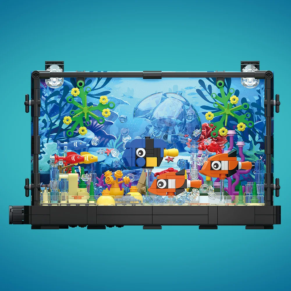 Aquarium-Baustein-Set mit Lich – Marine Aquarium Aquascape Bewertung und Preis
