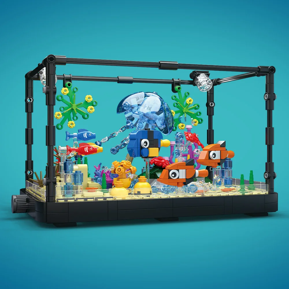 Aquarium-Baustein-Set mit Lich – Marine Aquarium Aquascape Bewertung und Preis