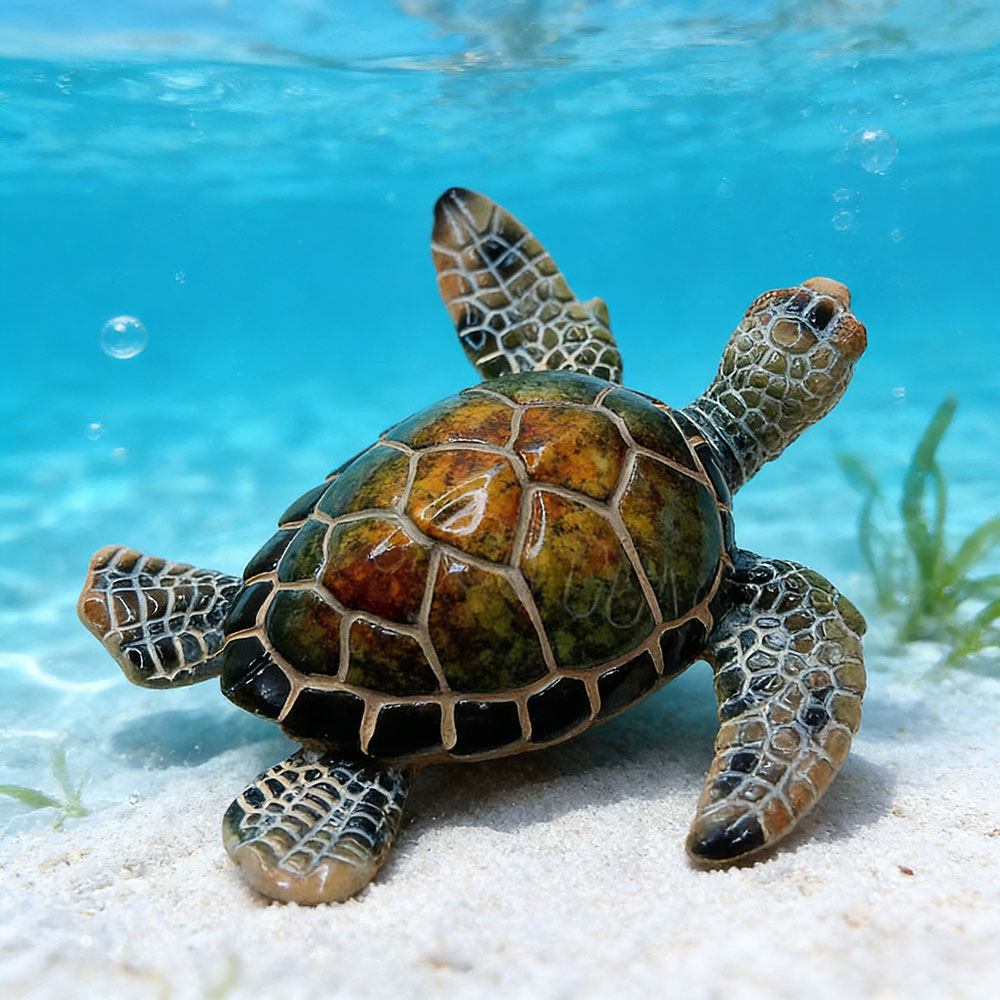 Ozean Meeresschildkröte Siliko – Marine Aquarium Epoxy Bewertung und Preis