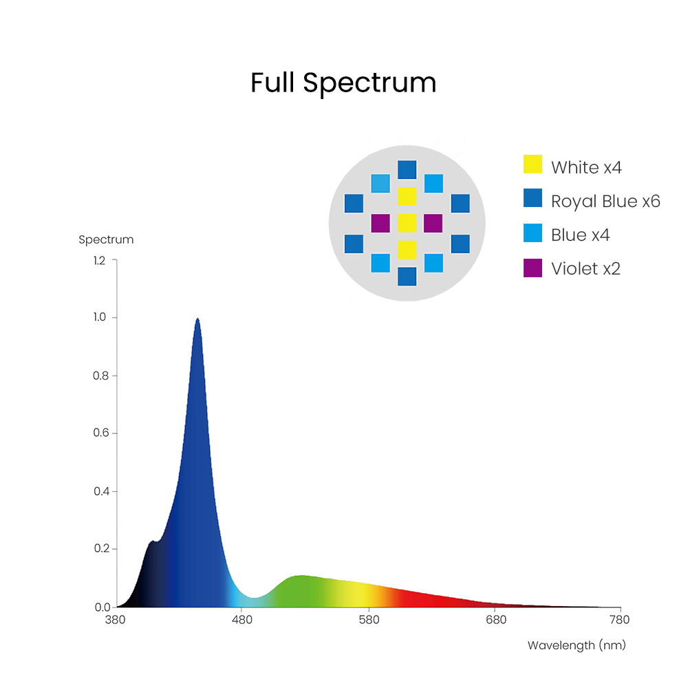 Spectra Aqua Knight V3 75 W pr – Marine Aquarium Aquascape Bewertung und Preis