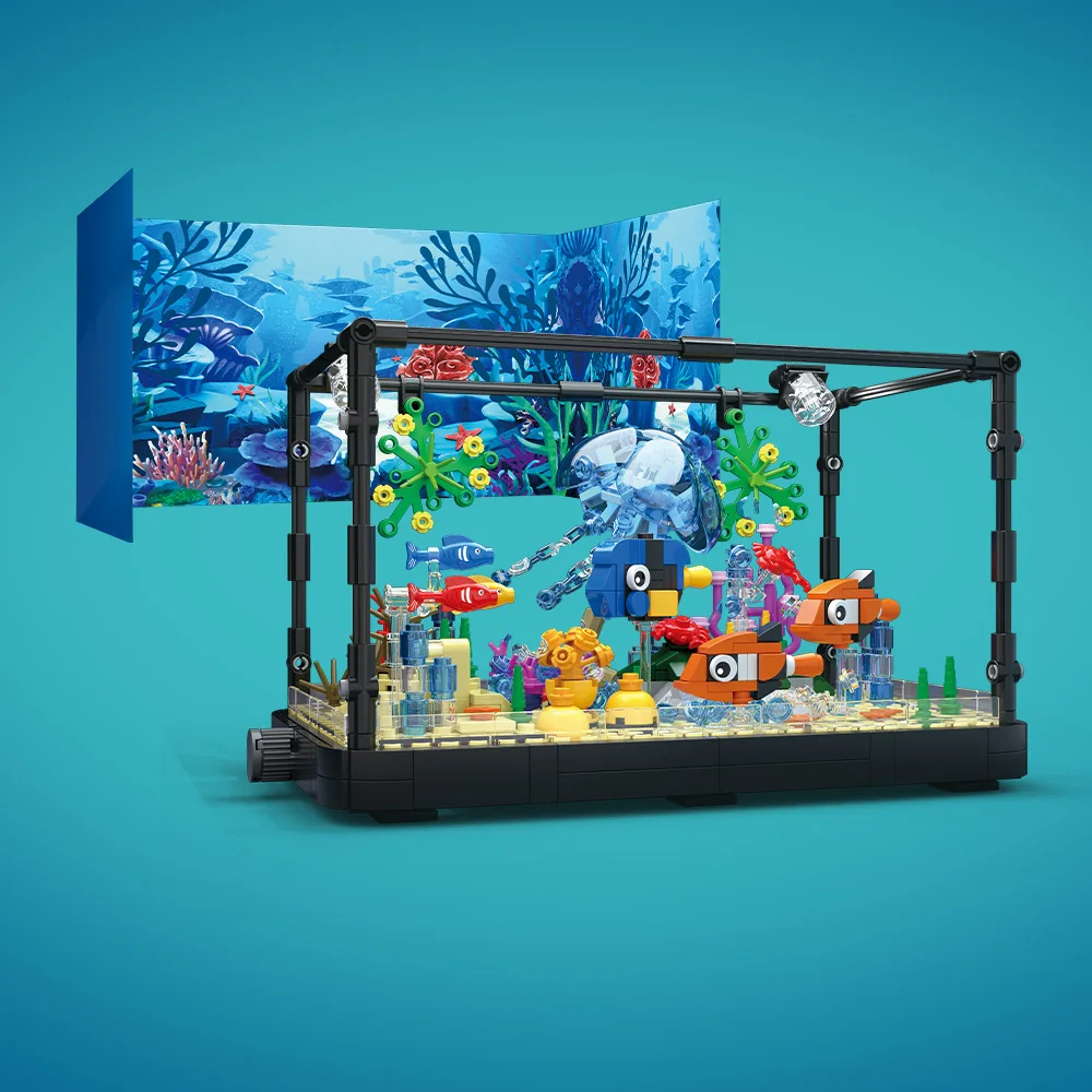 Aquarium-Baustein-Set mit Lich – Marine Aquarium Aquascape Bewertung und Preis