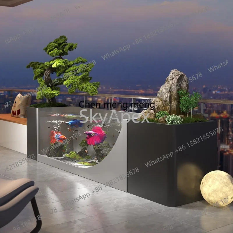 M02 Fertiger Edelstahl-Balkon- – Marine Aquarium With Sump Bewertung und Preis
