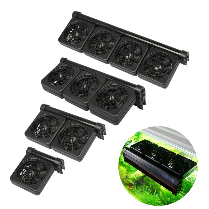 1/2/3/4 Aquarium-Lüfter Kühlge – Marine Aquarium Aquascape Bewertung und Preis